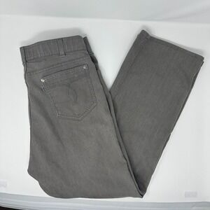 Vintage Men's 1989 Levi's 415 Jeans Gray Straight Leg Size 34x29 (Measure 34x27)